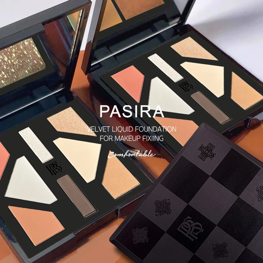 【2026年2月临期】欧登•法黎莎 立体修颜美妆粉盘眼影组合