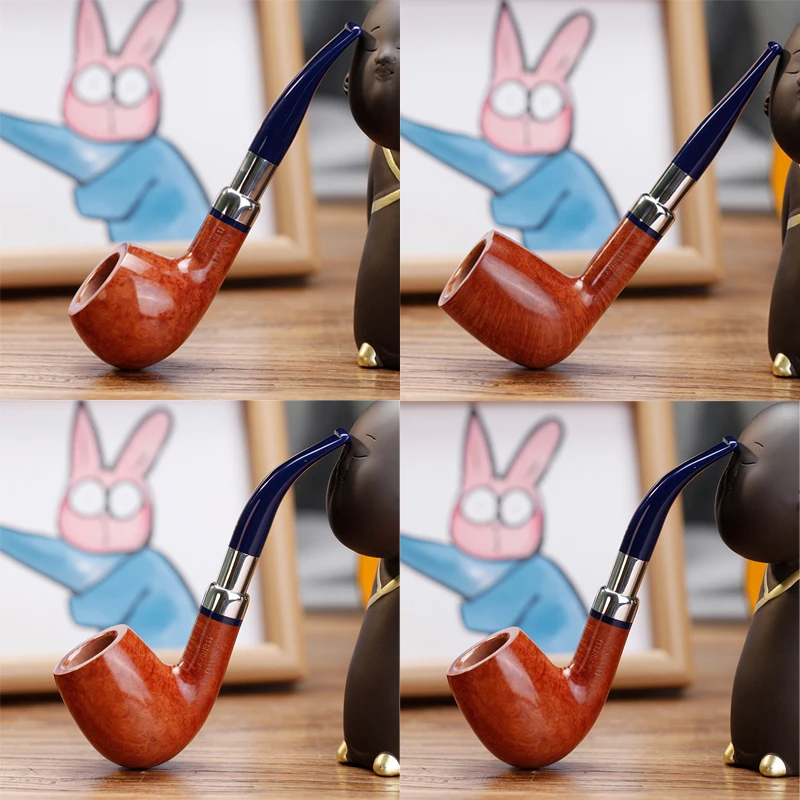 意大利沙芬优雅系列光面石楠木烟斗多种款式可选