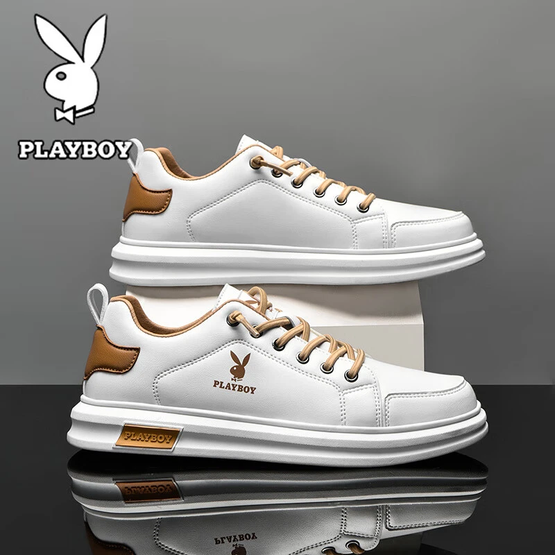 花花公子鞋子男鞋2025冬季新款休闲板鞋男士皮舒适休闲皮鞋男款