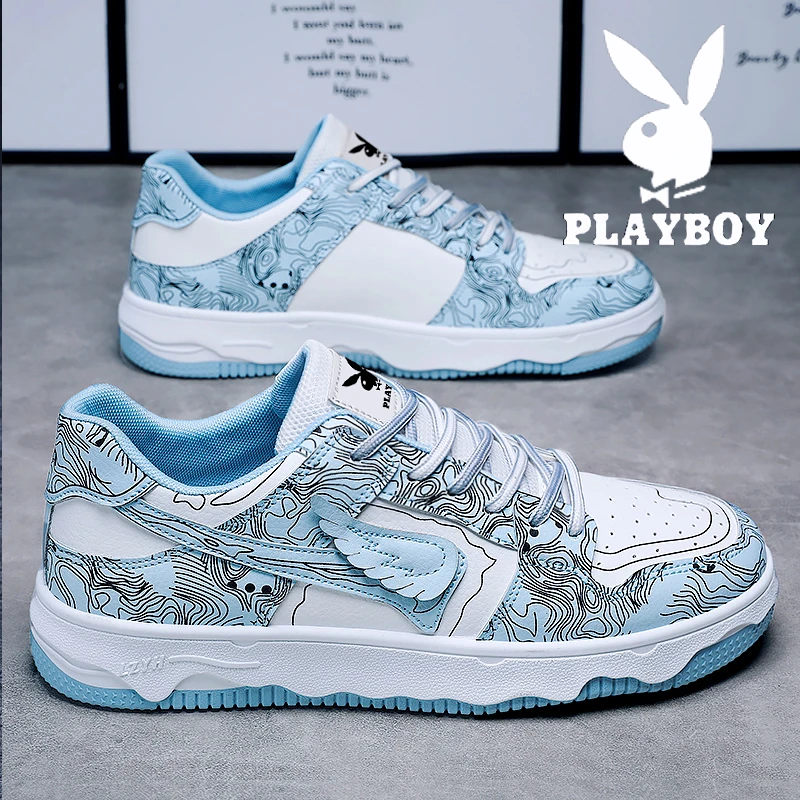 花花公子板鞋男小众设计原创冬季2025新款小白鞋男款学生运动潮鞋