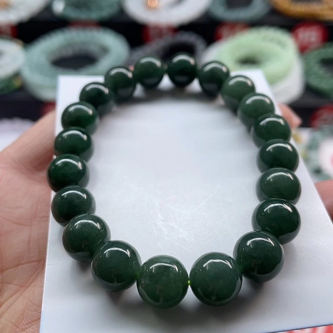 【闪购商品】翡翠手链未镶嵌卡10