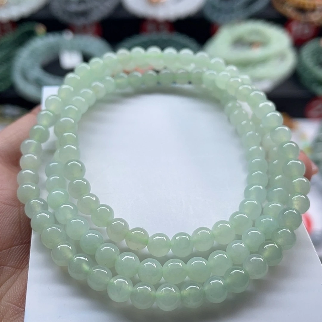 【闪购商品】翡翠手链未镶嵌卡5.2