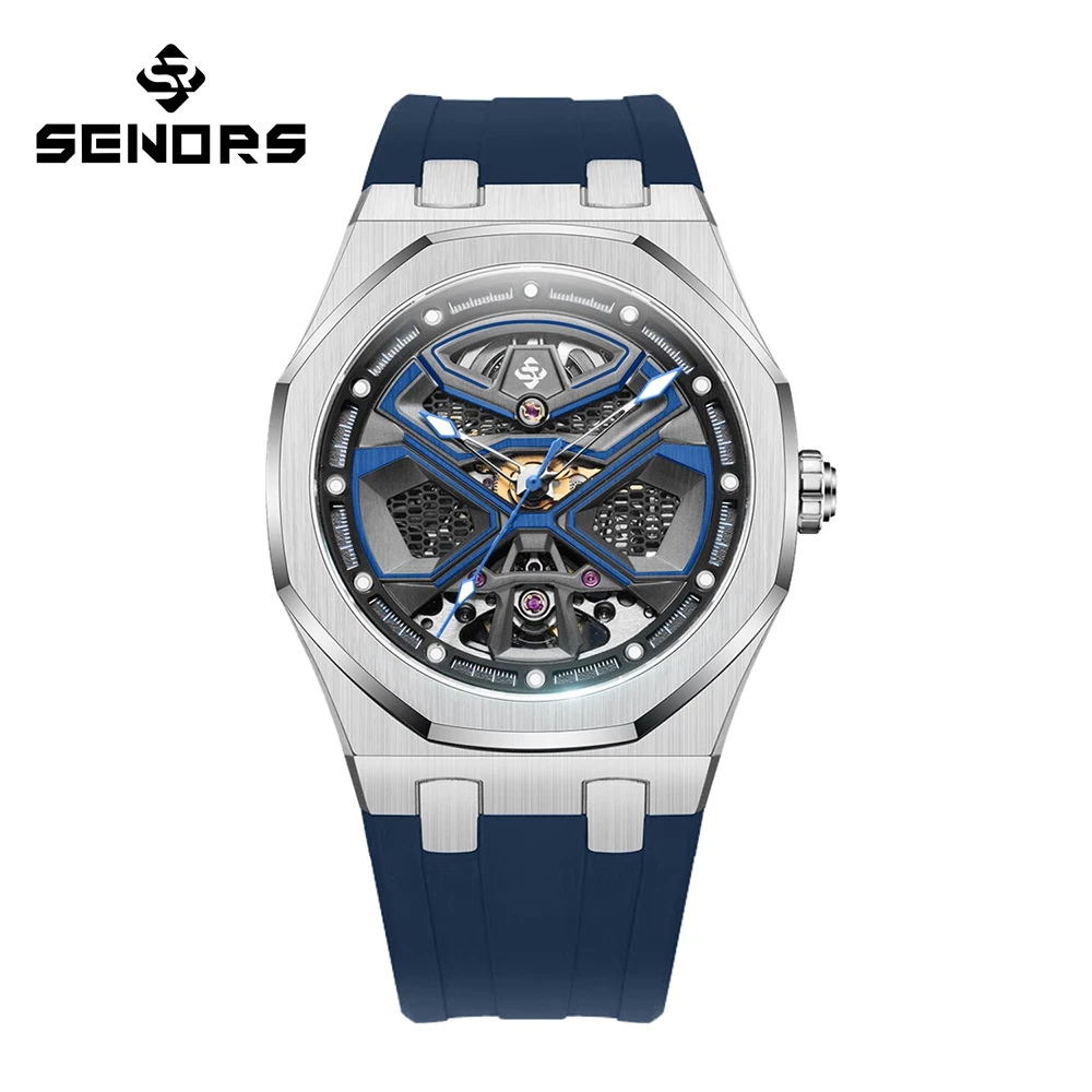 正品新款男士复古爆炸大镂空系列防水夜光全自动机械腕表36手表