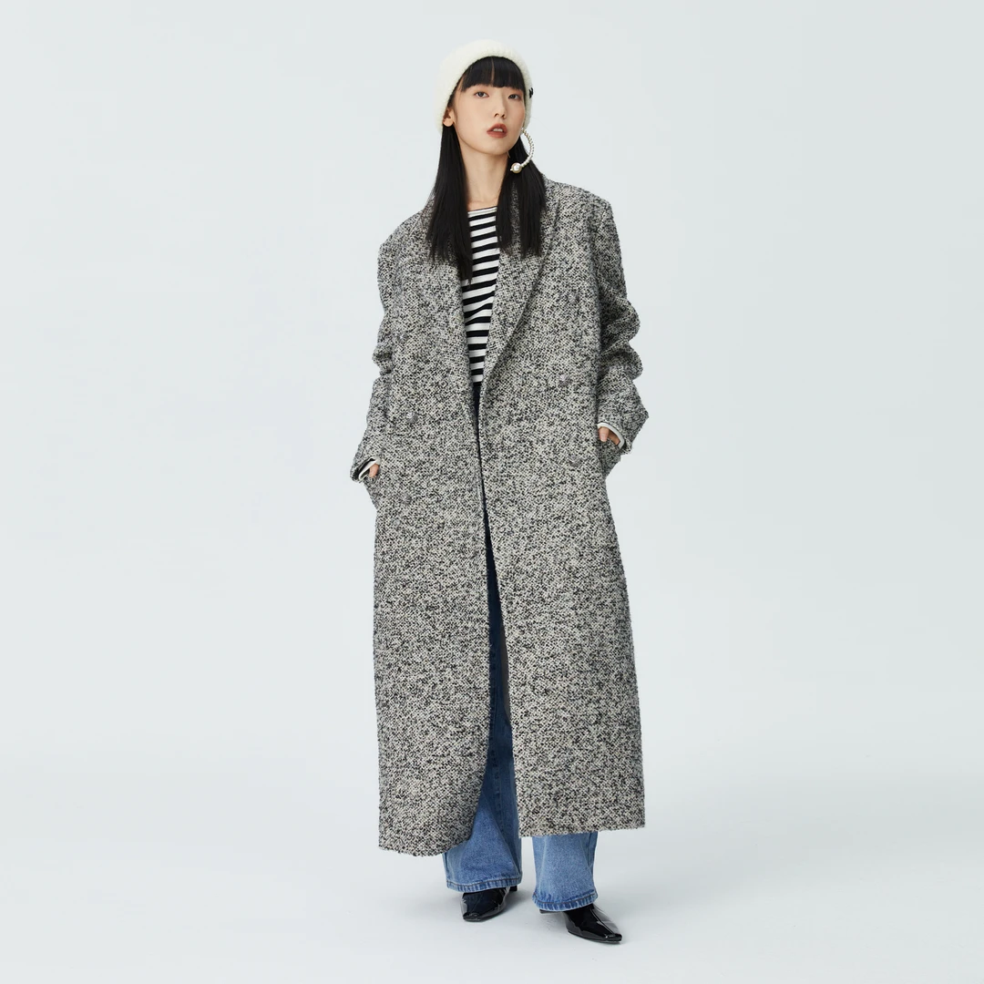 HDL Amado  ·  灰色毛呢外套