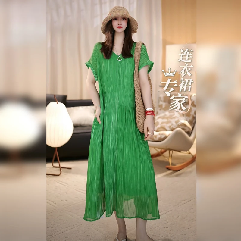 【Linda姐高端线】新款法式时尚气质显瘦连衣裙裙子AS4LJS0544