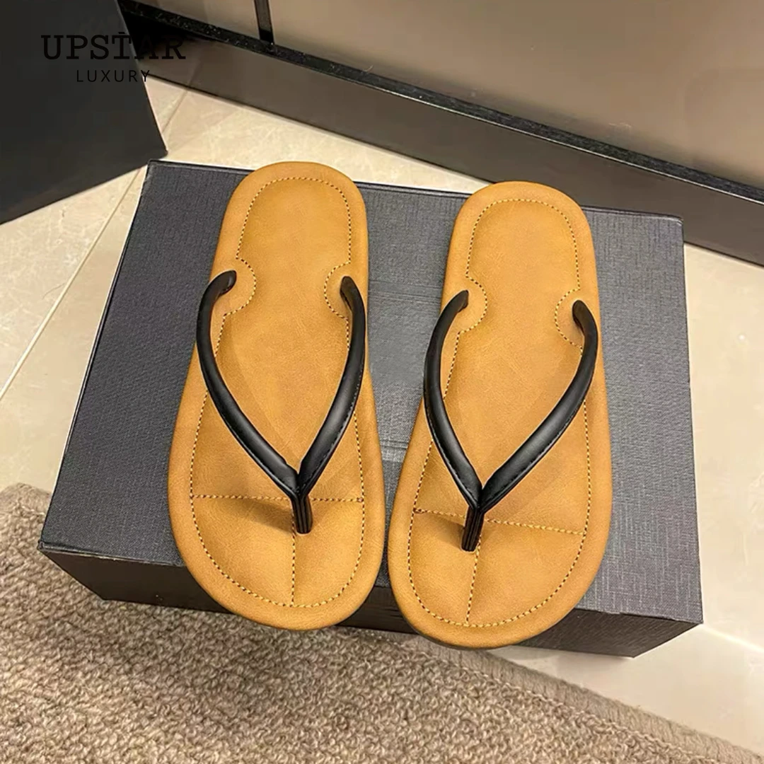 【Linda姐高端定制】夏季休闲时尚平跟人字拖凉鞋拖鞋AA4XTX003