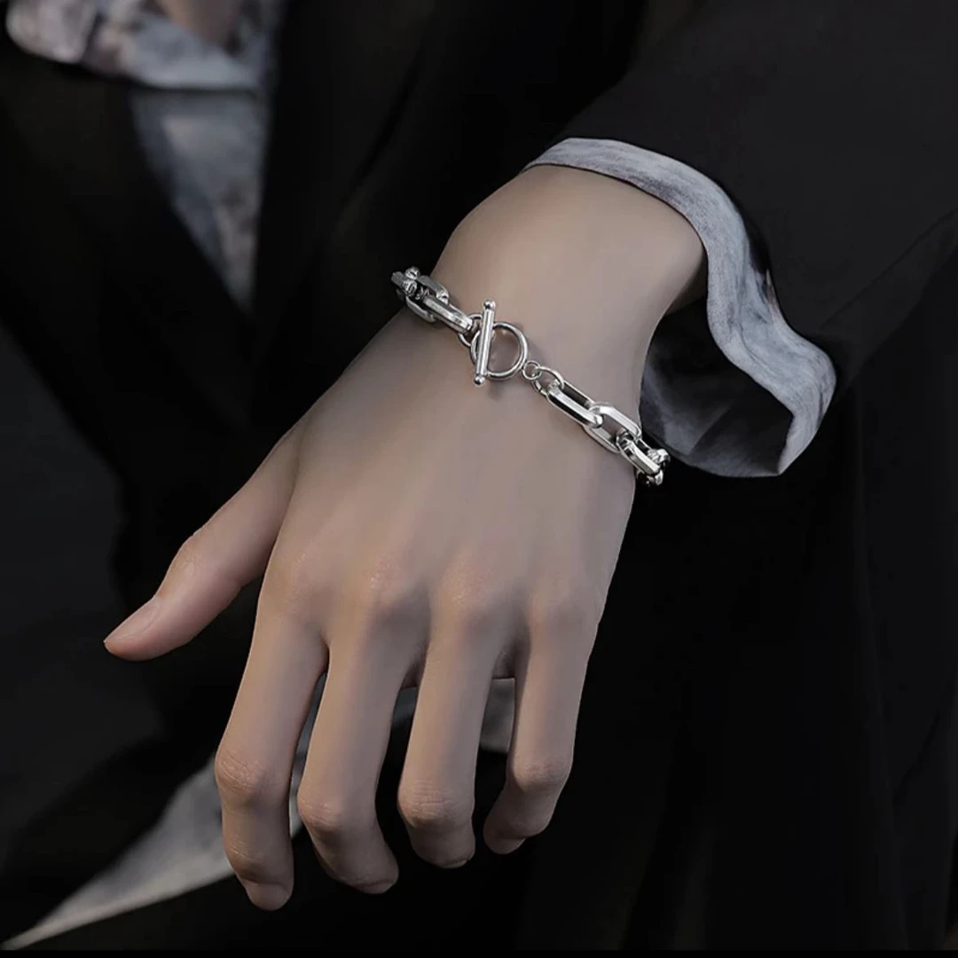 钛钢树脂手链 「陀螺仪」极简主义高级感轻奢日常通勤钛钢手链