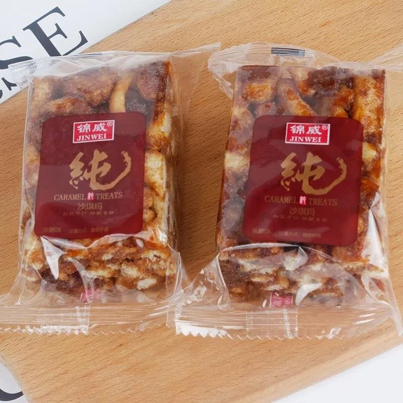 立威松软可口细腻香甜鸡蛋黑糖燕麦味沙琪玛9.9元12小包 包邮到家