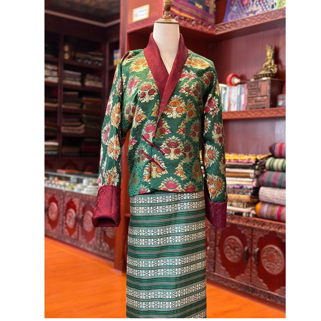 精品不丹外套+不丹裙子