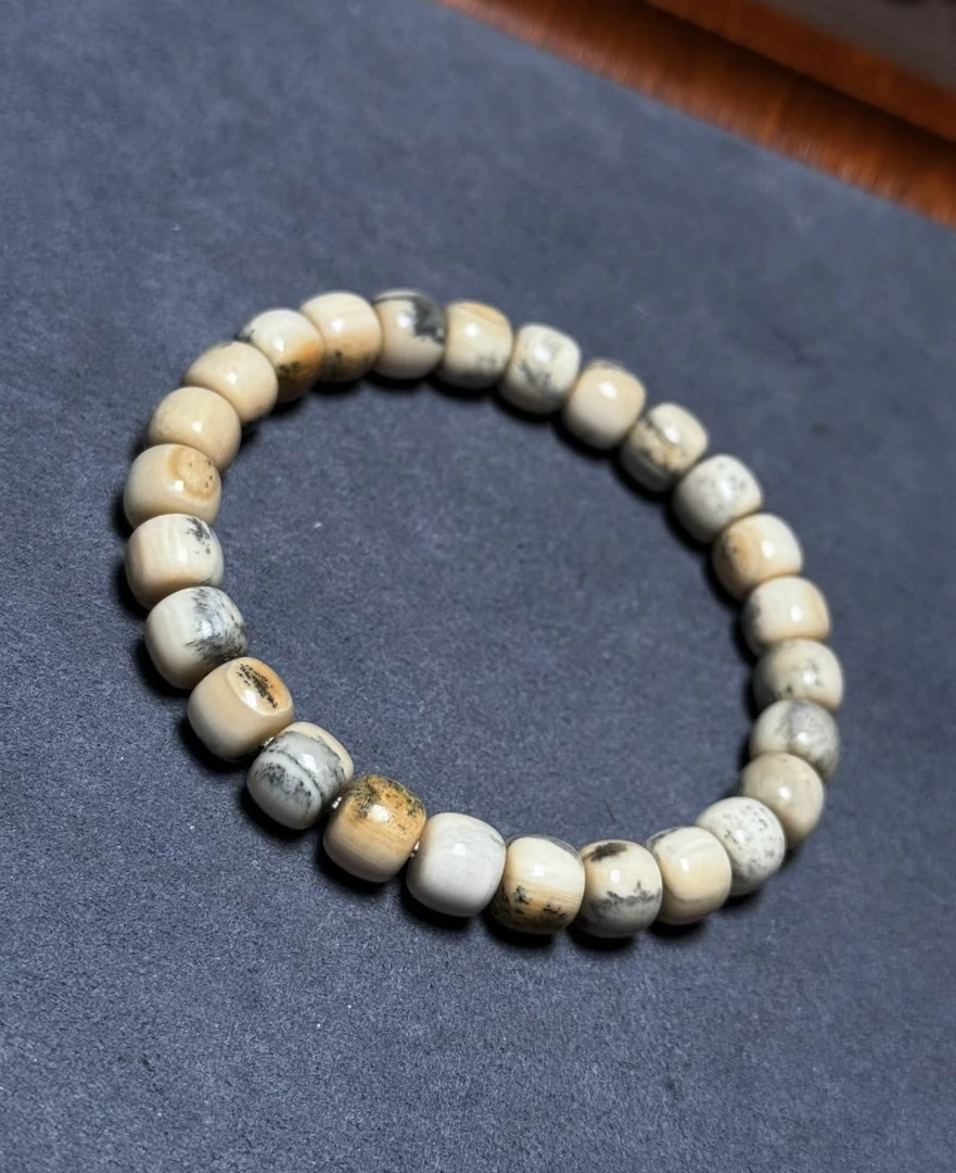 诚和猛犸单圈手串特色水墨丹青库克手串