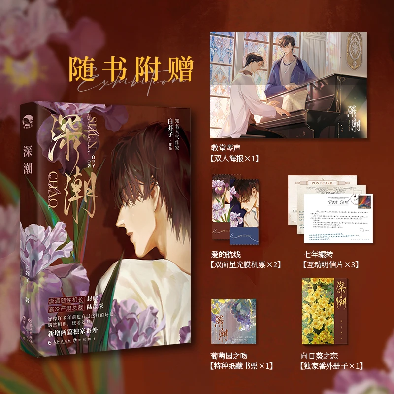 【扉页亲签】深潮 白芥子著 现代都市职场小说