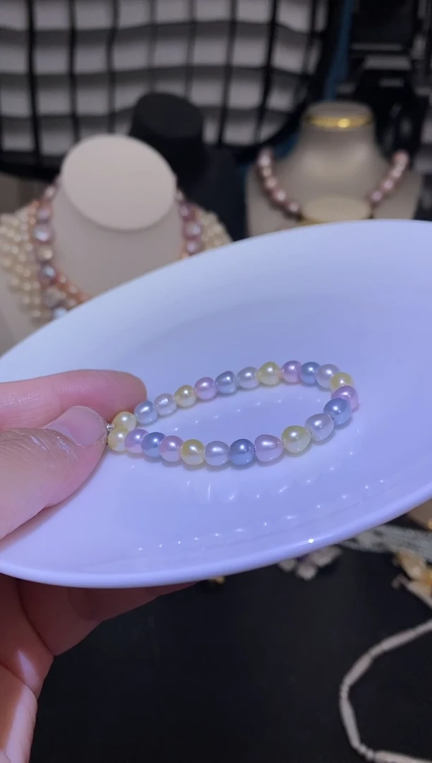 【闪购商品】淡水珍珠手链未镶嵌多人