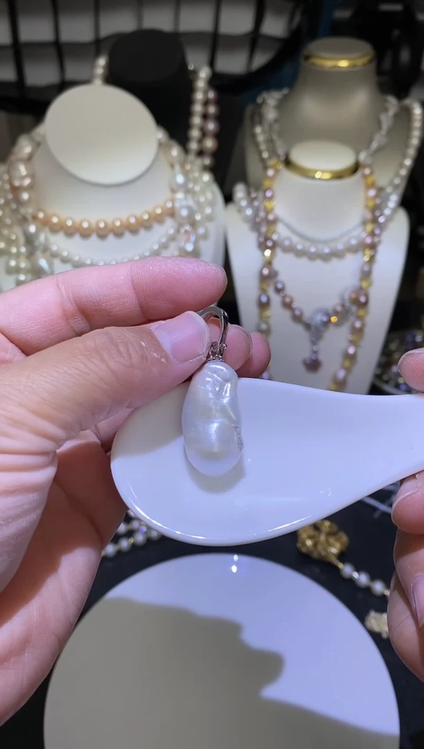 【闪购商品】淡水珍珠吊坠(不含链)未镶嵌多人