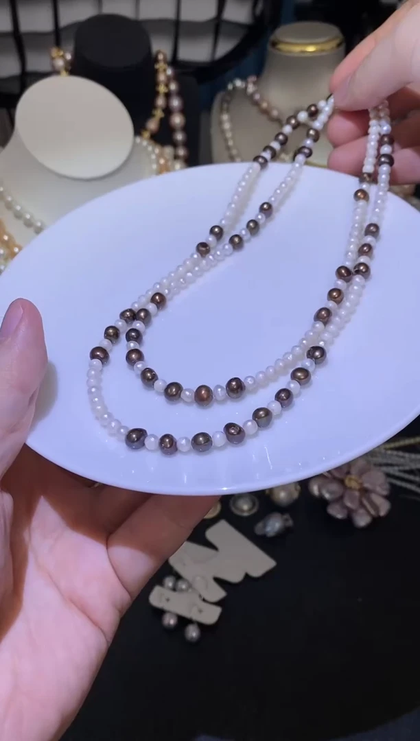 【闪购商品】淡水珍珠颈饰未镶嵌多人