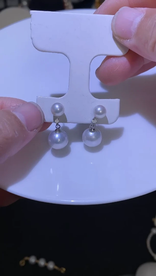 【闪购商品】淡水珍珠耳饰未镶嵌多人