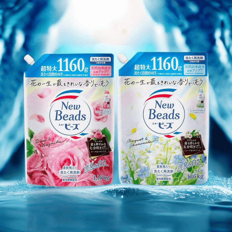 日本进口柔顺洗衣液1160g/袋替换装 含柔顺剂的洗衣液