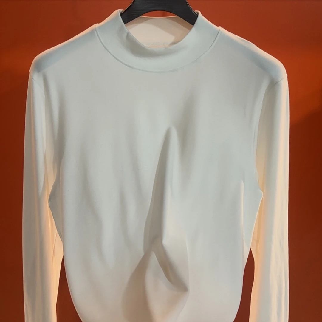 2024秋季新款男士圆领T恤新中式男款休闲圆领长袖德荣上衣潮牌