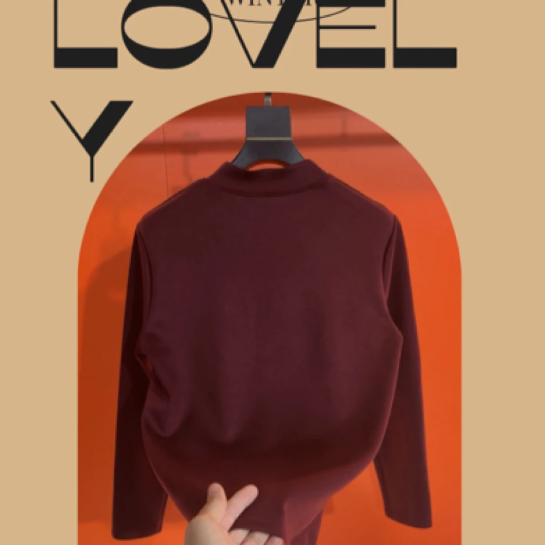 24秋冬新款男装圆领长袖T恤新中式打底男款休闲百搭保暖上衣潮牌