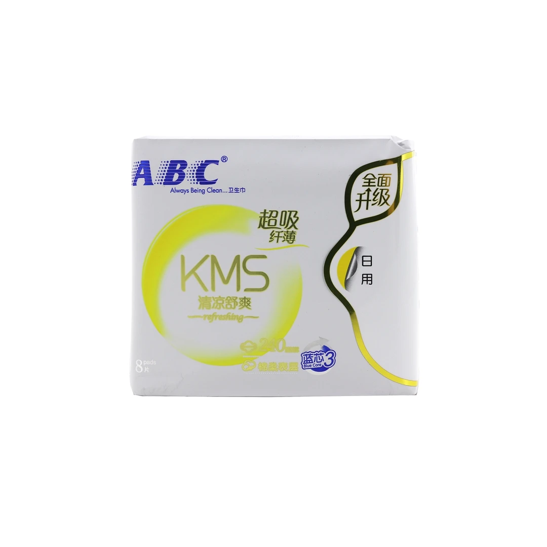 ABC KMS清凉舒爽卫生巾日用240mm8片