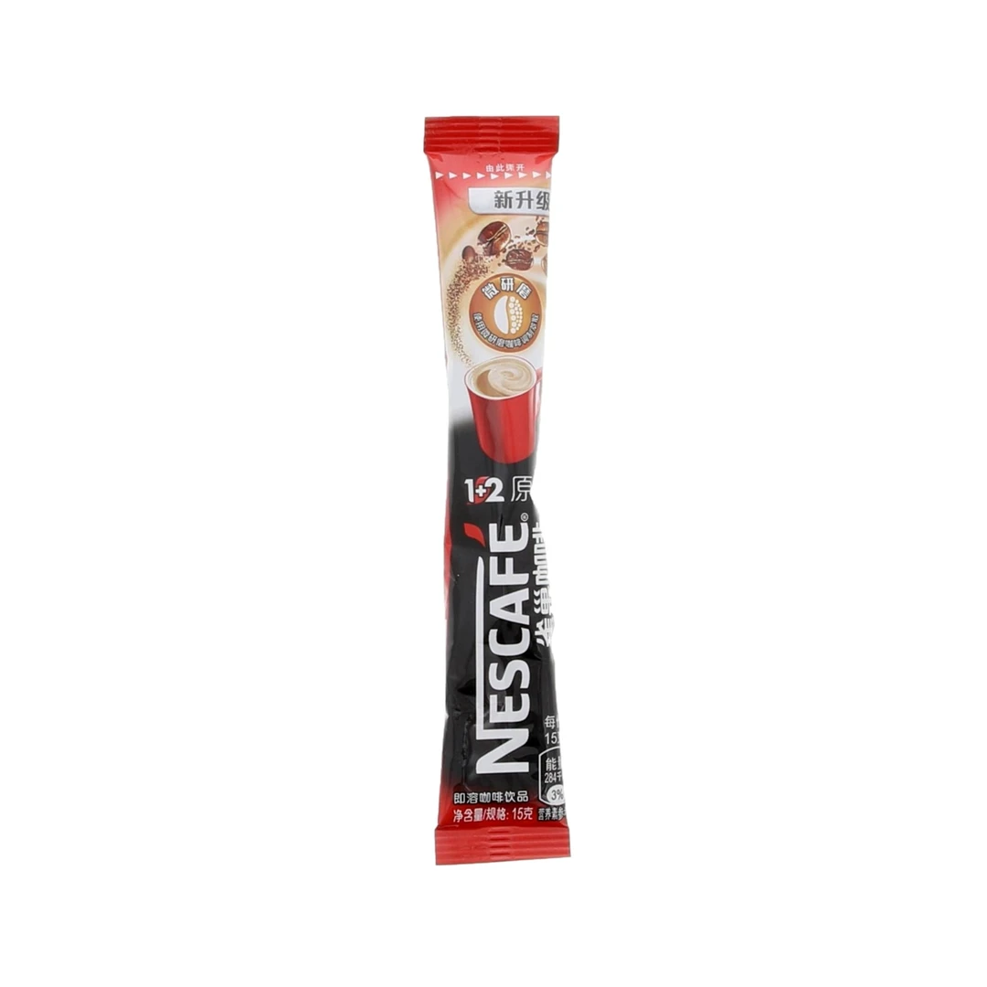 NESCAFE/雀巢咖啡1+2原味即溶咖啡饮品15g咖啡同城送