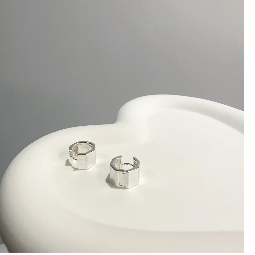 非金属耳饰 小众Zeyom臻优美几何多边形拉比耳扣 无耳洞可戴