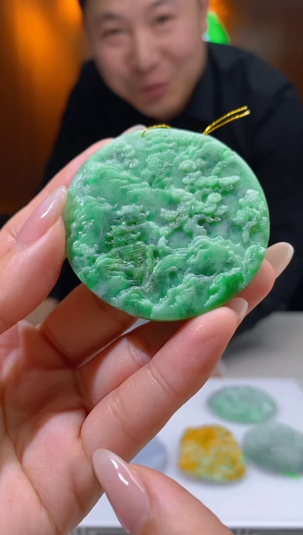 【闪购商品】定制翡翠未镶嵌翡翠ZS012