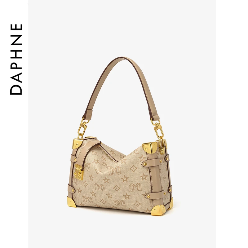 [爆款]达芙妮Daphne小众复古斜挎单肩包6124183133/10213