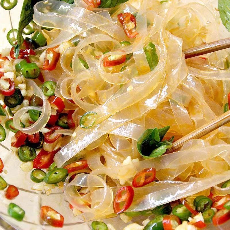 水晶粉皮凉皮干货粉皮大拉皮水晶粉丝火锅麻辣烫超市凉拌菜绿豆粉