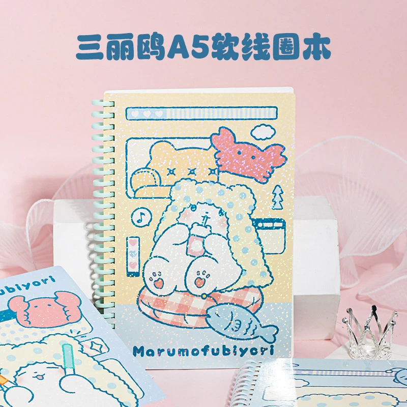 憨小姐【SL941009三丽鸥家族系列-毛毯熊款A5软线圈本】