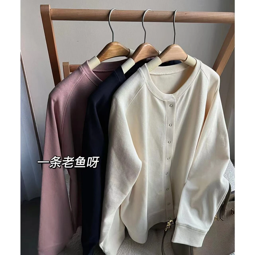 R 韩版宽松卫衣外套女 秋季新款