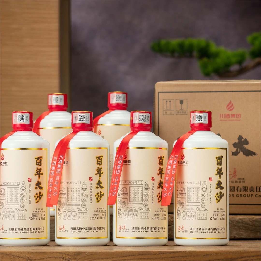 百年大沙川酒集团53度百年大沙酒酱酒 整箱53%Vol