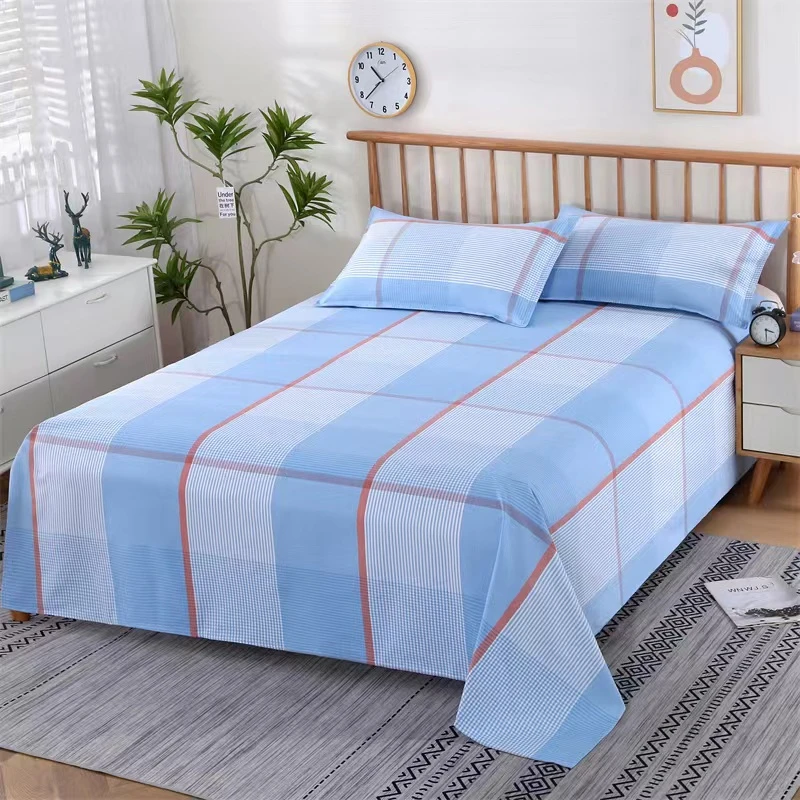 【订做】特殊尺寸纯棉加密加厚老粗布床单全棉色织透气