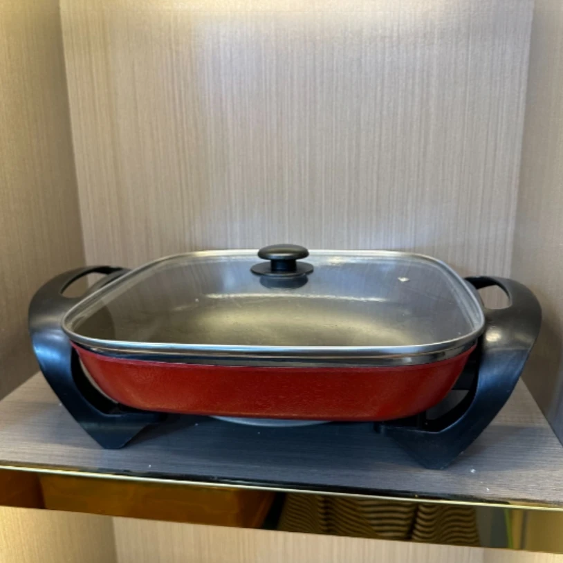 //不粘锅/红方锅一体锅