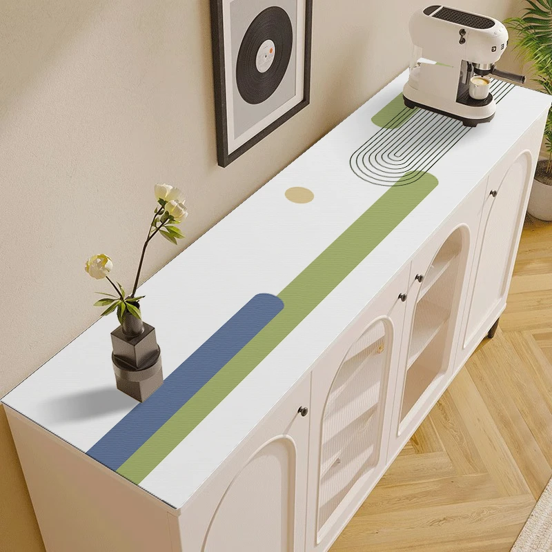 电视垫柜垫餐边柜鞋柜皮革桌垫防水防油桌垫桌布茶几布免洗面垫