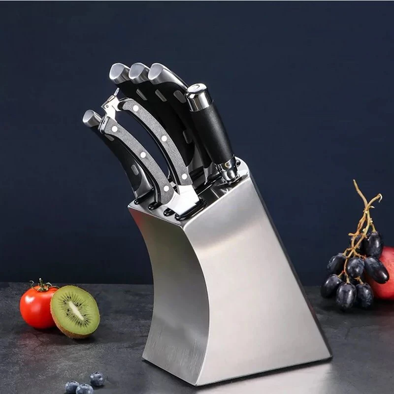 宝丫轻奢  厨房用品锋利耐用不锈钢刀具套装K596