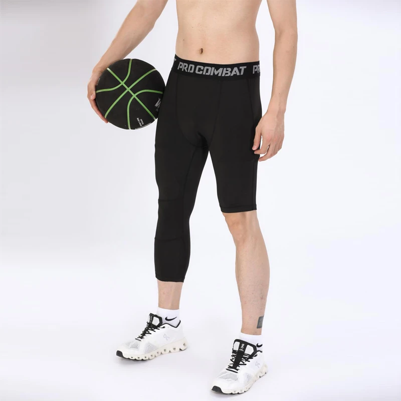 篮球紧身裤七分五分高弹力速干健身训练运动打底男女压缩装备美式