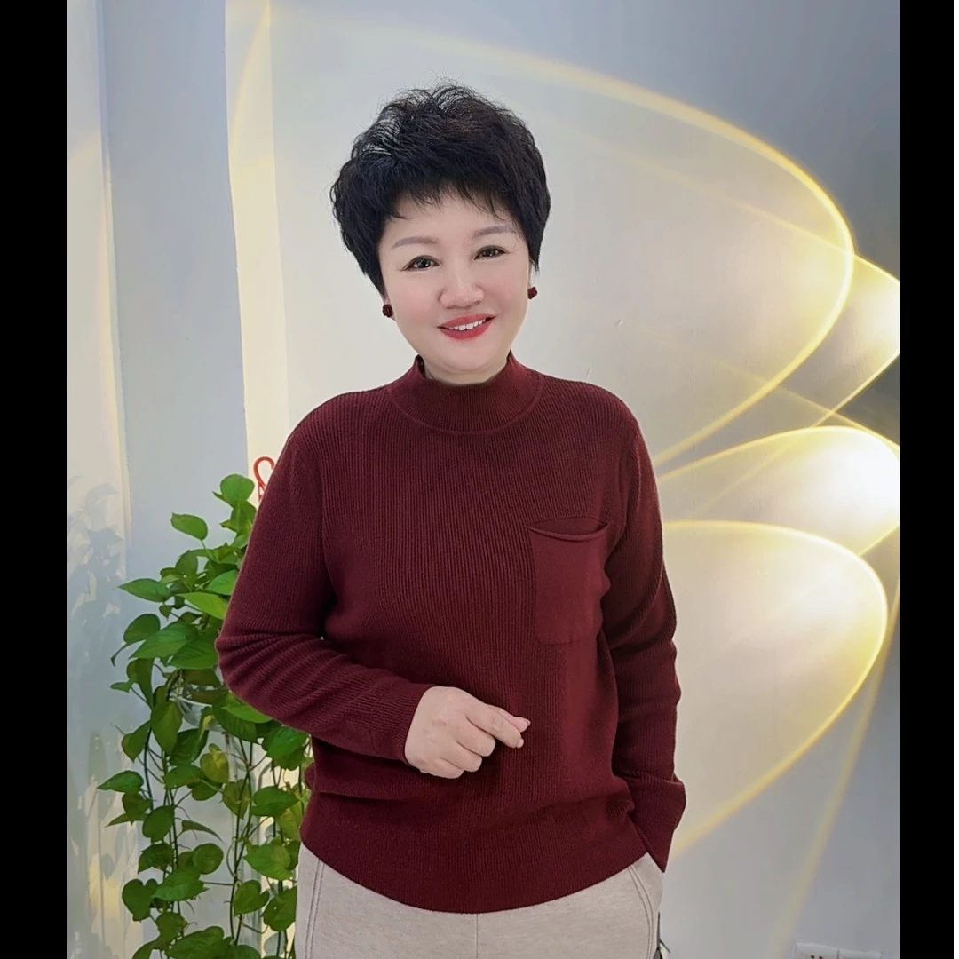 【于姐】807套头针织打底衫