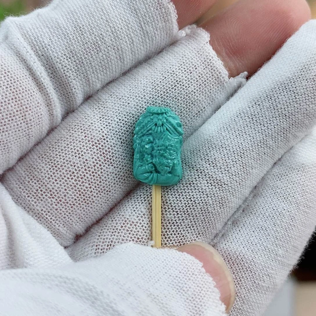 绿松石珠宝奇石未镶嵌