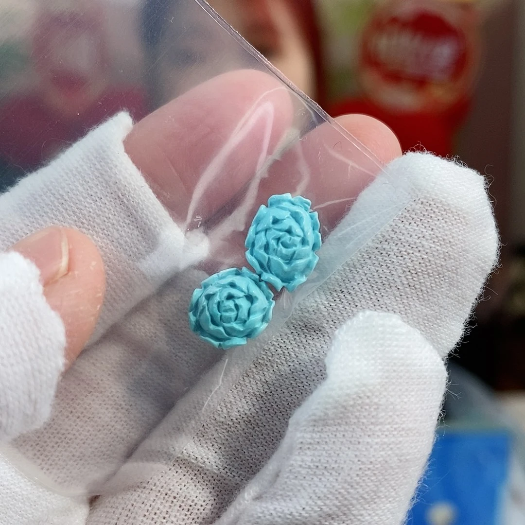 绿松石珠宝奇石未镶嵌