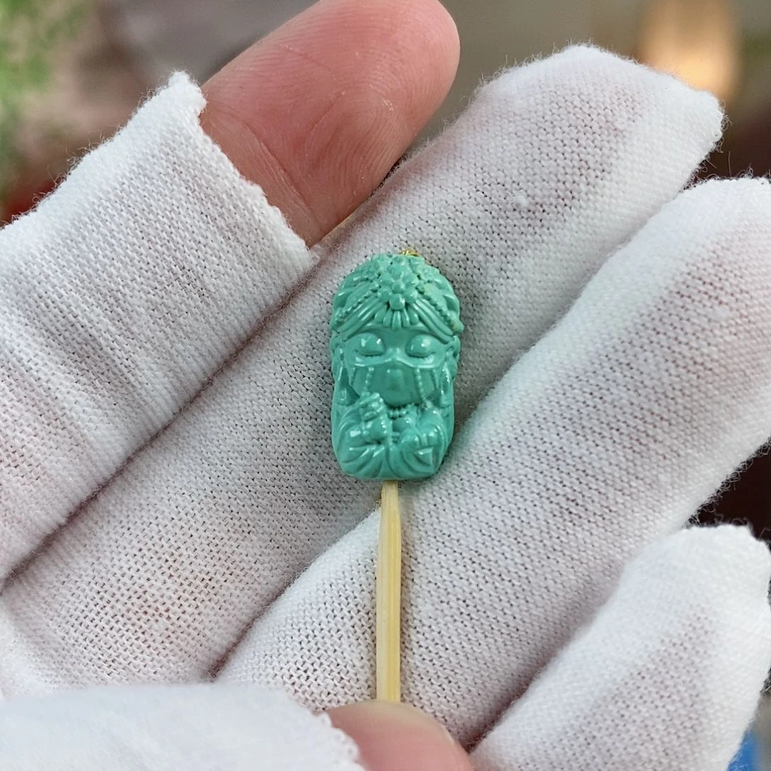 绿松石珠宝奇石未镶嵌