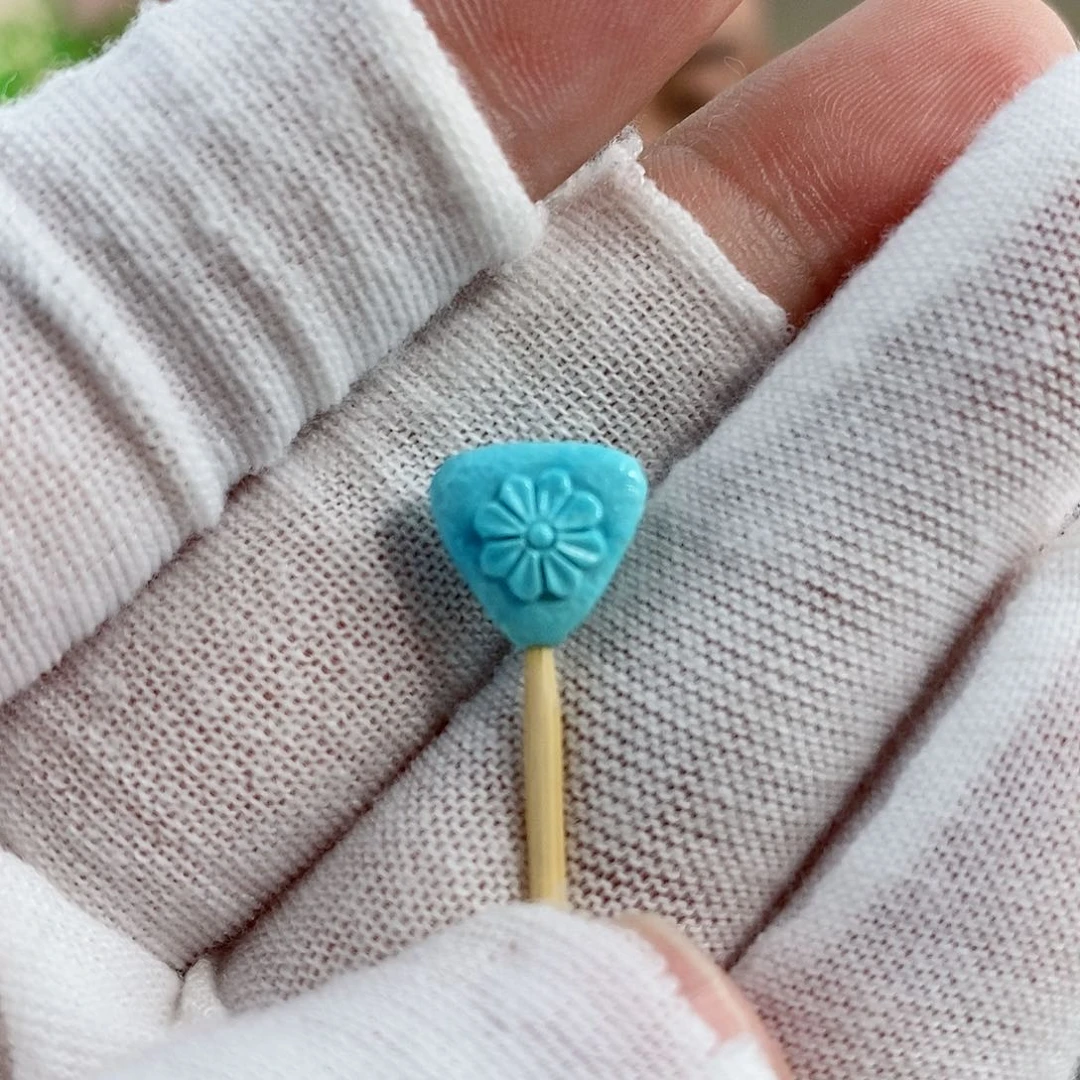 绿松石珠宝奇石未镶嵌