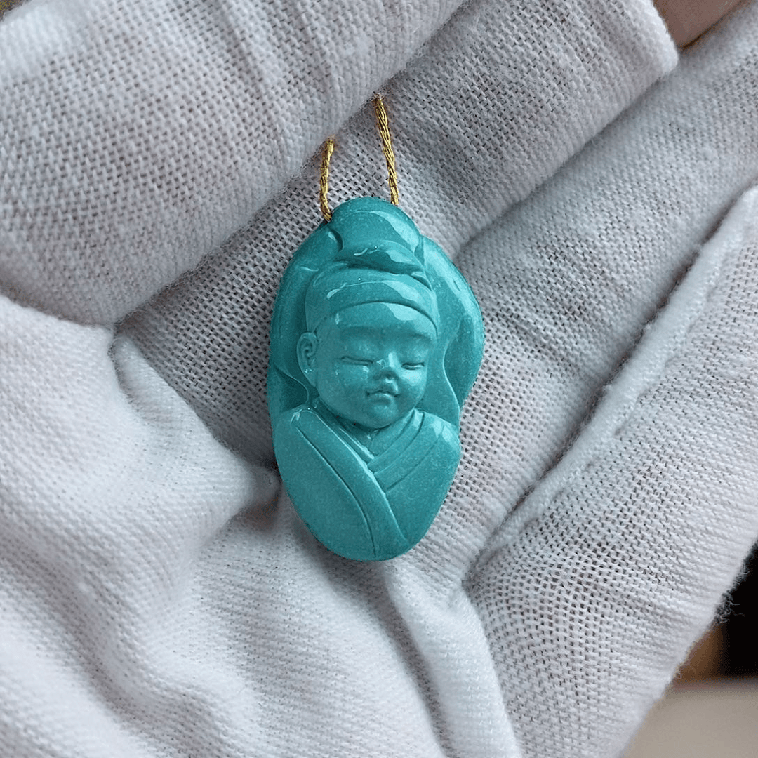 绿松石珠宝奇石未镶嵌