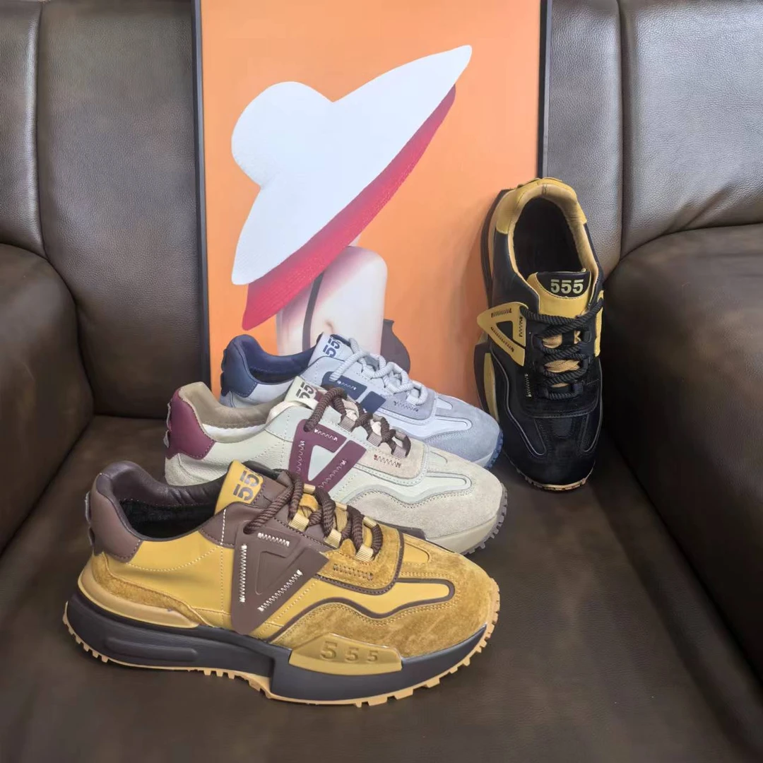 【111-52棉鞋】2024男鞋新款百搭时尚运动厚款男士休闲潮鞋棉鞋