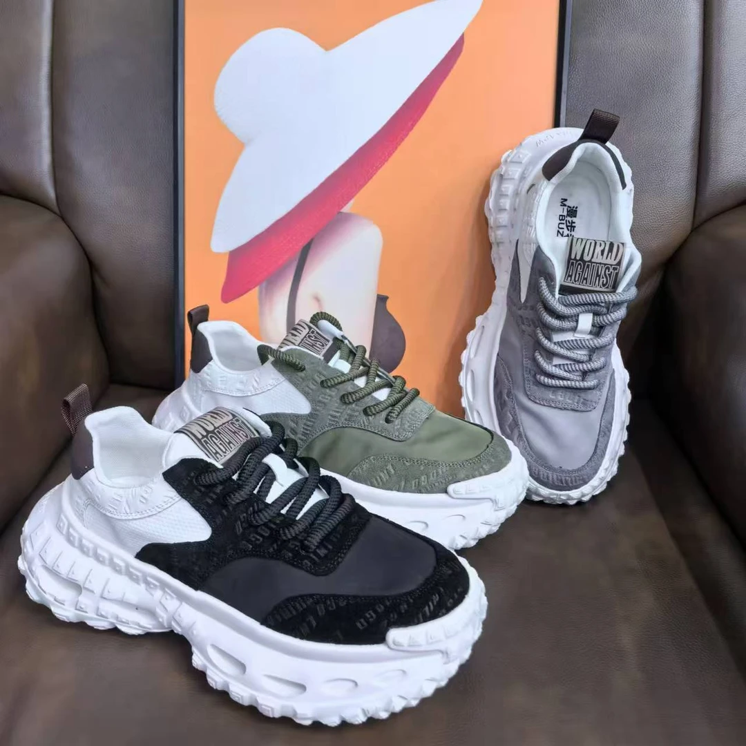 【11-138】2024男鞋新款百搭时尚运动薄款男士潮鞋板鞋休闲