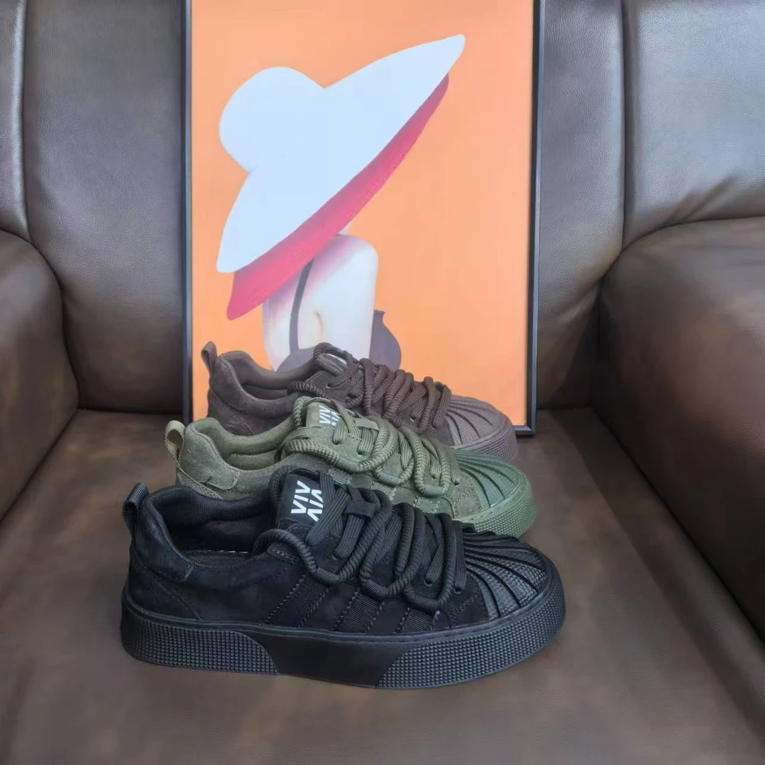 【9119-2单棉同款】2024男鞋新款百搭时尚运动薄款男士潮鞋板鞋休闲