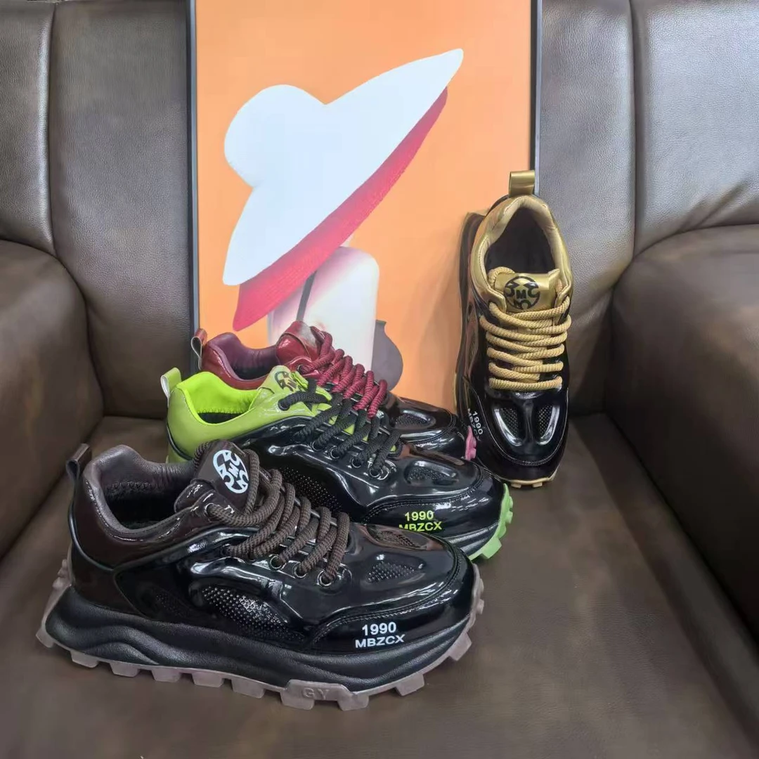 【77-671-5棉鞋】2024男鞋新款百搭时尚运动薄款男士潮鞋板鞋休闲