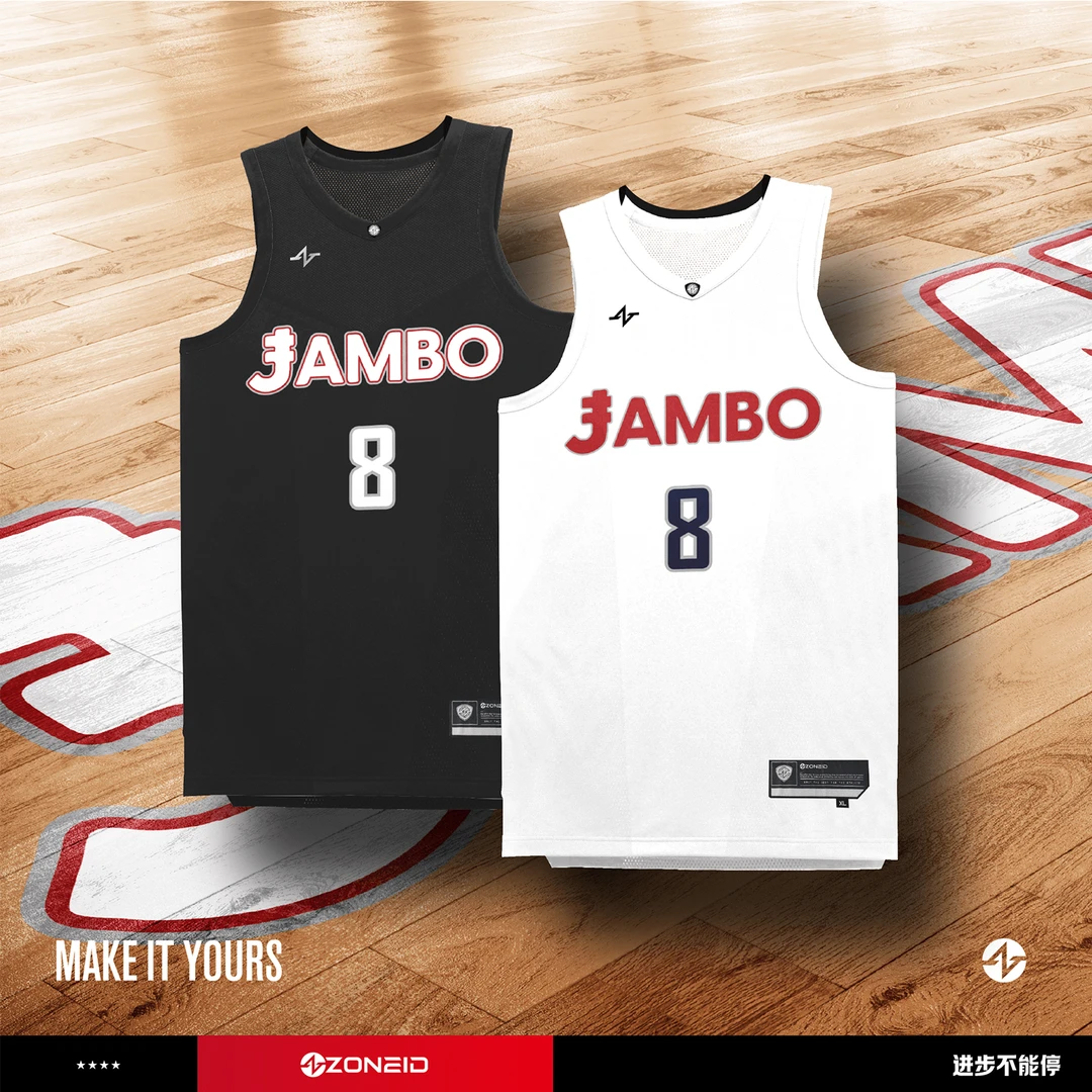 “进步不能停”JAMBO x ZONEiD 徐远征Oliver同款联名定制球服