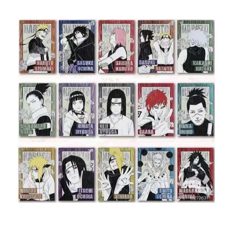 【十一谷屋】火影忍者  JS烫金明信片盲抽（未成年禁止下单）