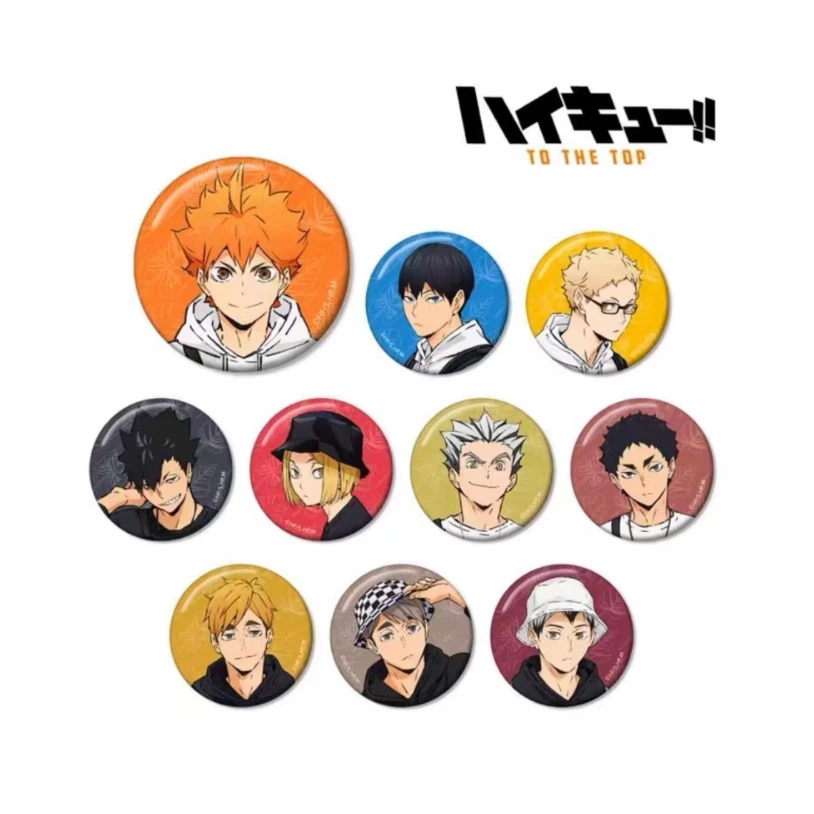 【十一谷屋】排球少年 东武动物园 吧唧徽章 盲抽（未成年禁止下单）