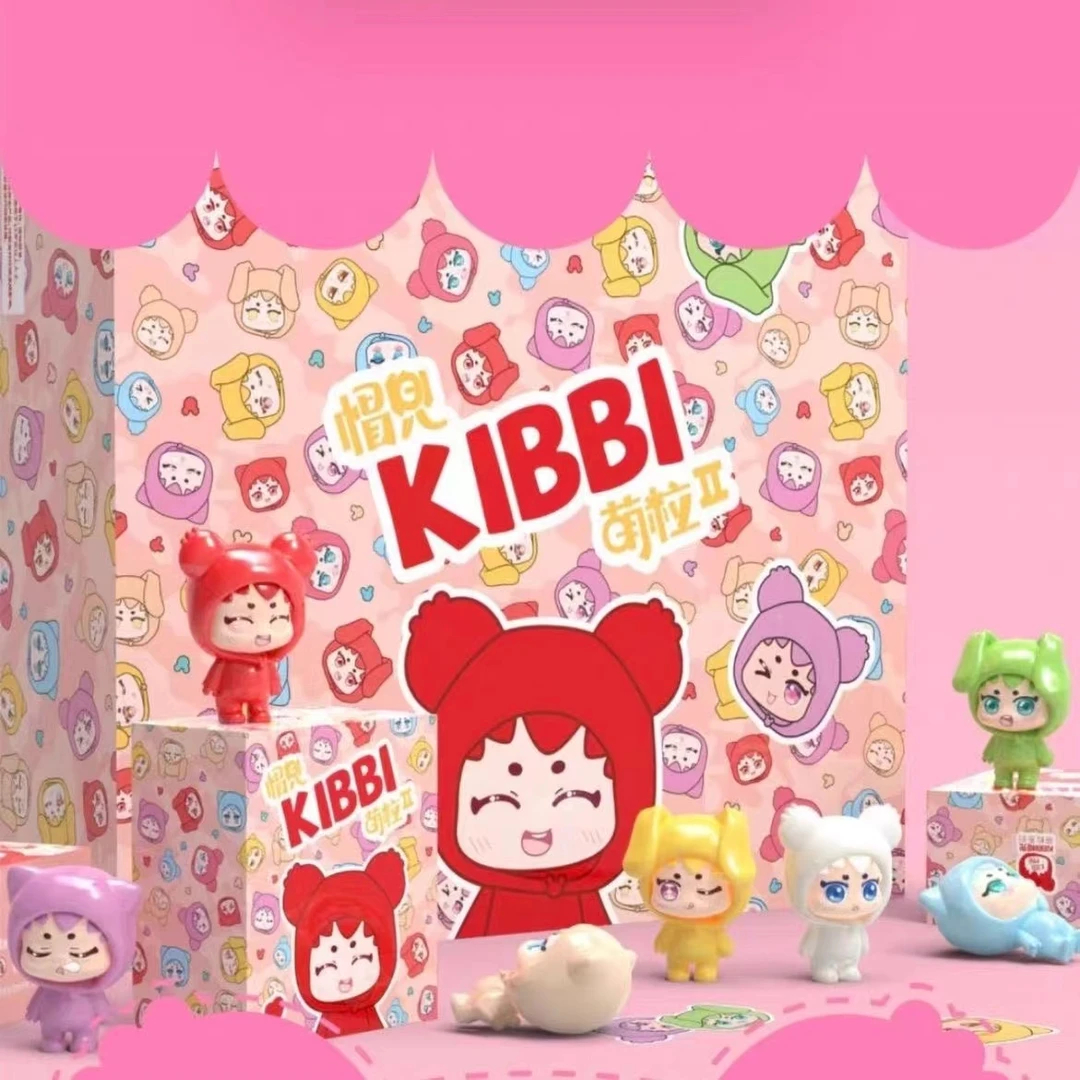 【拆盒可续自选欧娃】kibbi帽兜系列潮流玩具盲盒